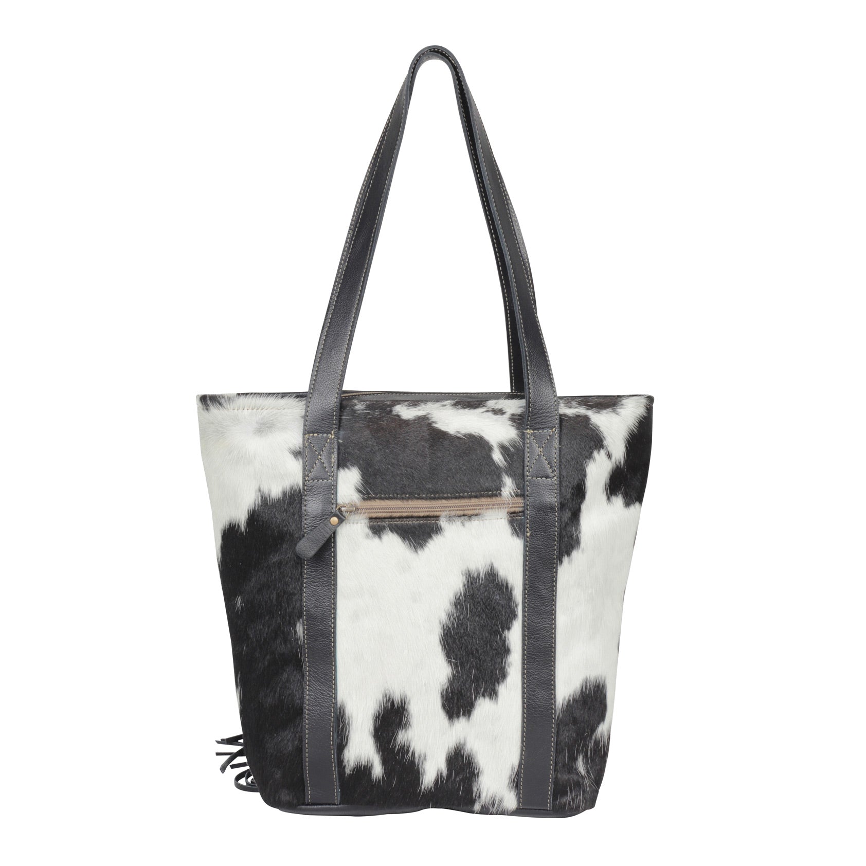 Vanilla Crème me Leather & Hairon Bag