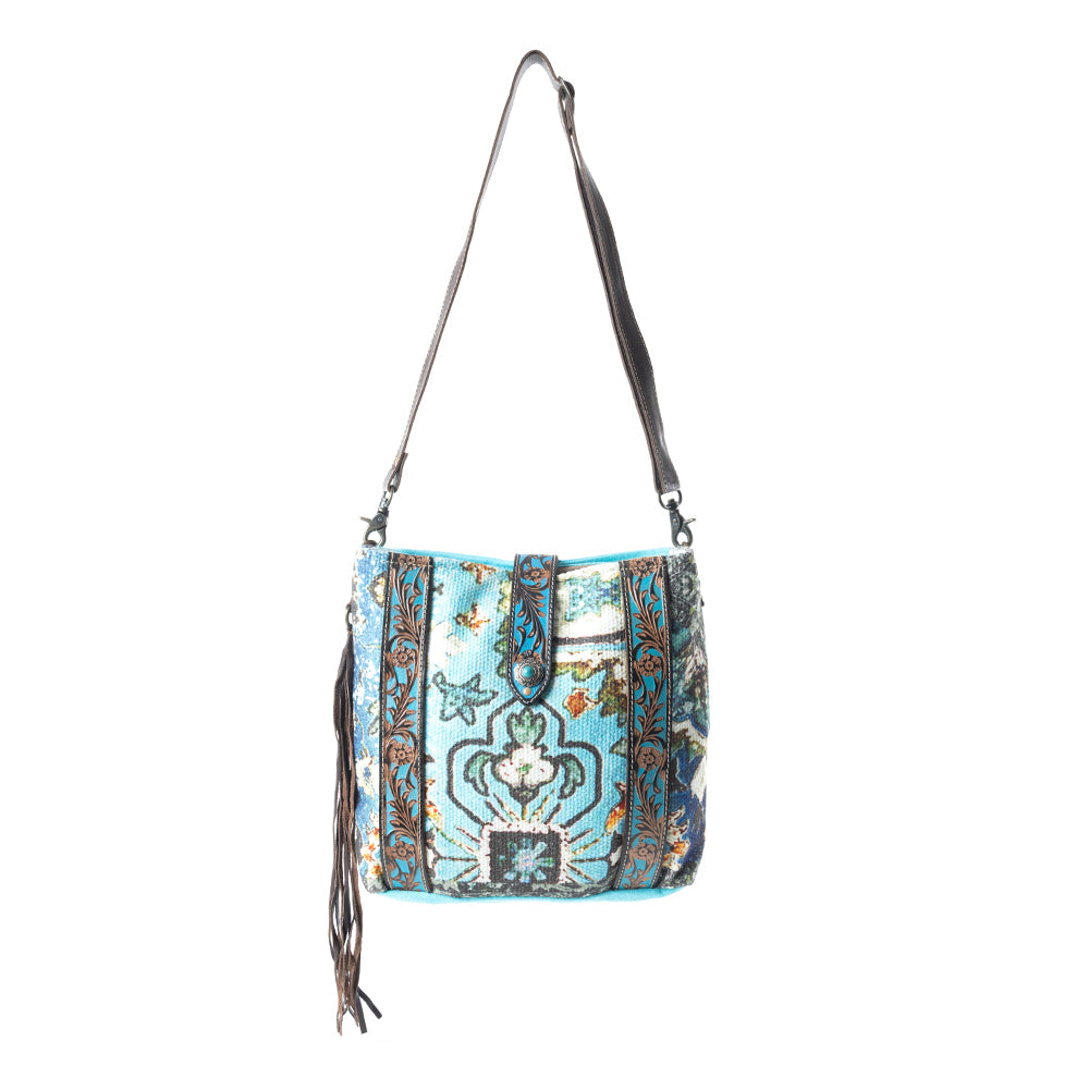 Cool Mantra Hand-Tooled Bag