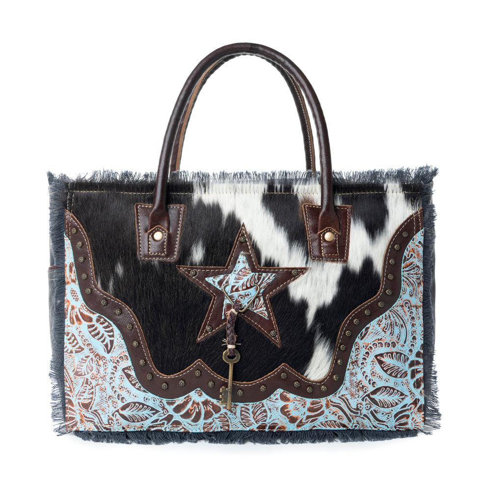Articulate Canvas & Hairon Bag