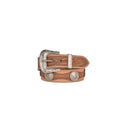 Birch Hand-Tooled Leather Women's Belt