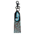 Blue Stripes Key Fob