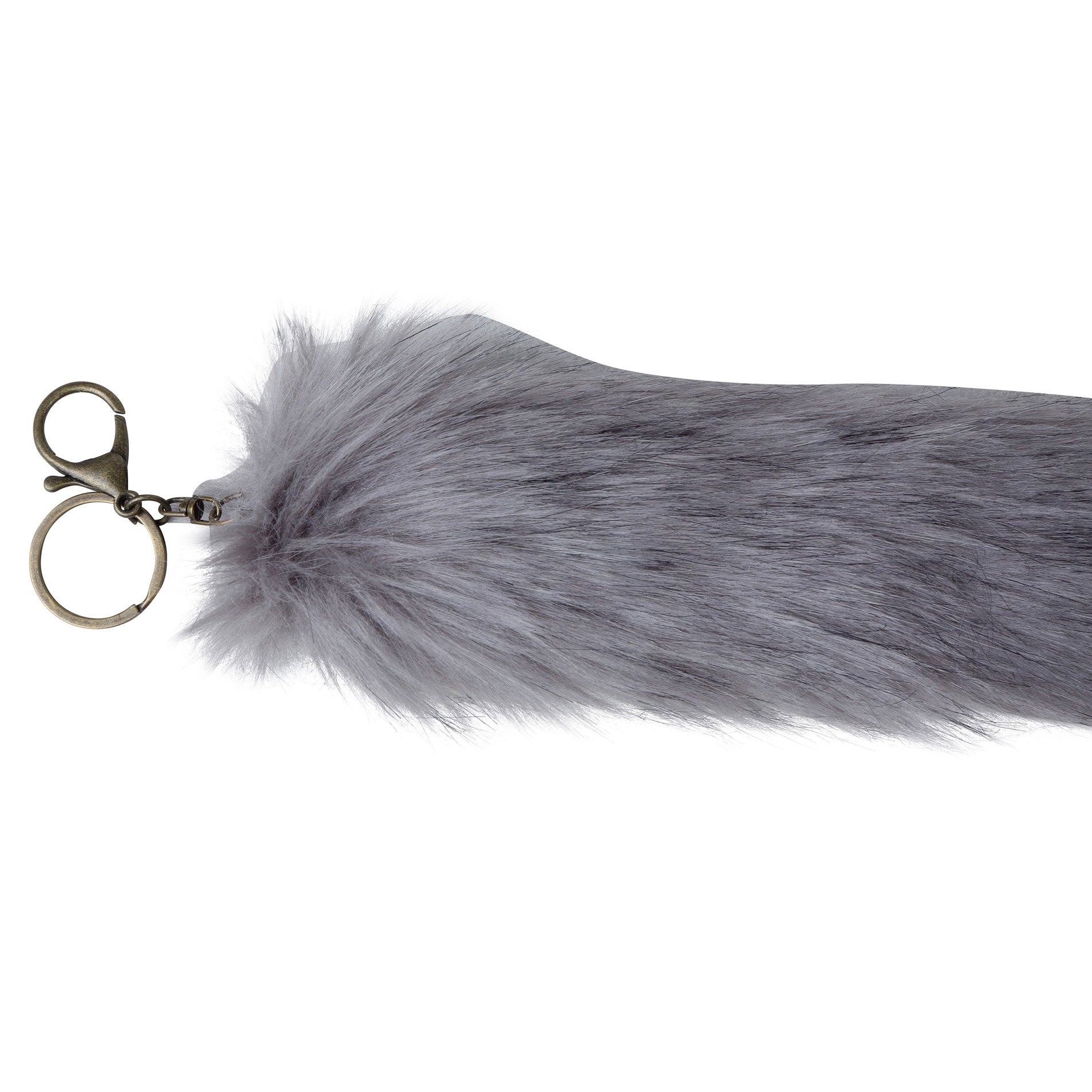 Hyena White Bag Charm