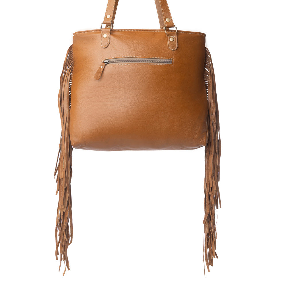 Infinity Leather & Hairon Bag