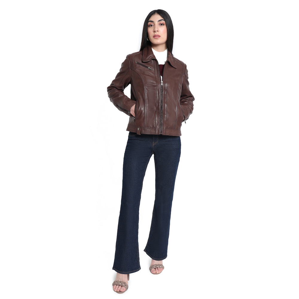 Winged  Leather Jacket
