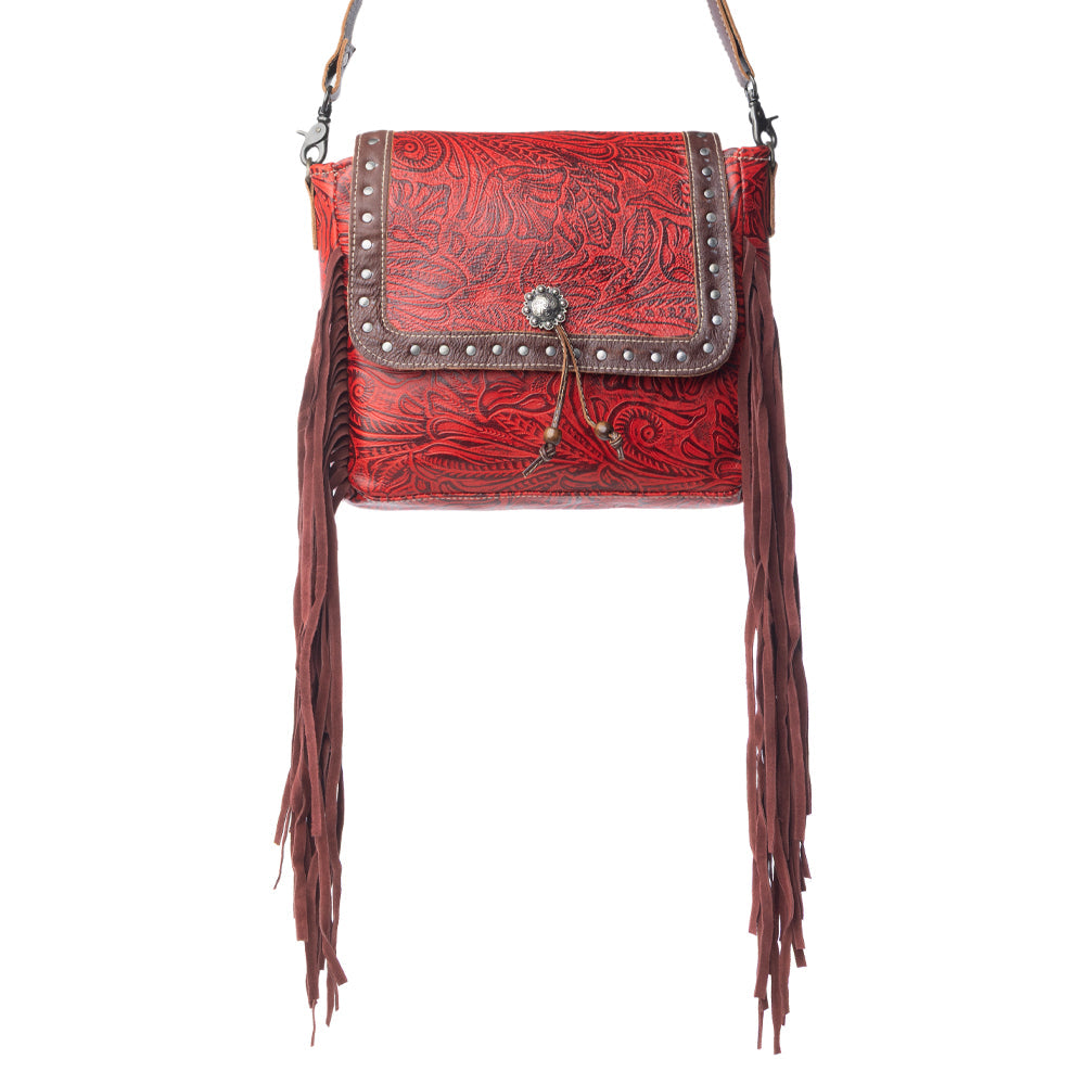 Cherry Pops Leather & Hairon Bag