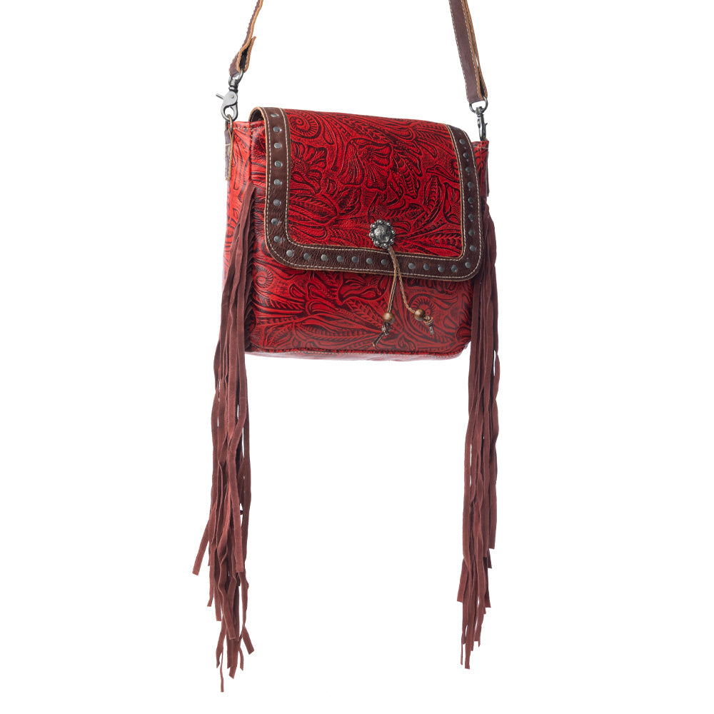 Cherry Pops Leather & Hairon Bag