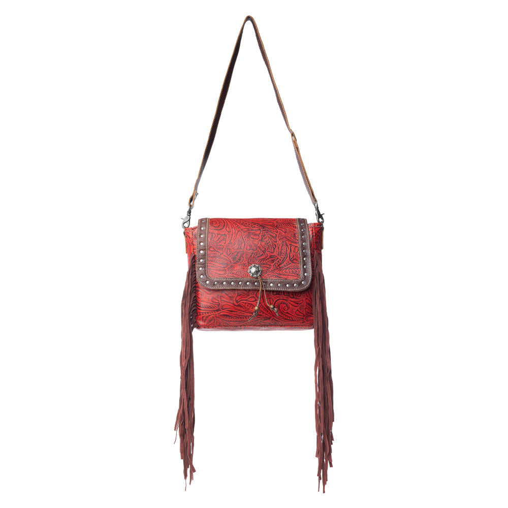 Cherry Pops Leather & Hairon Bag