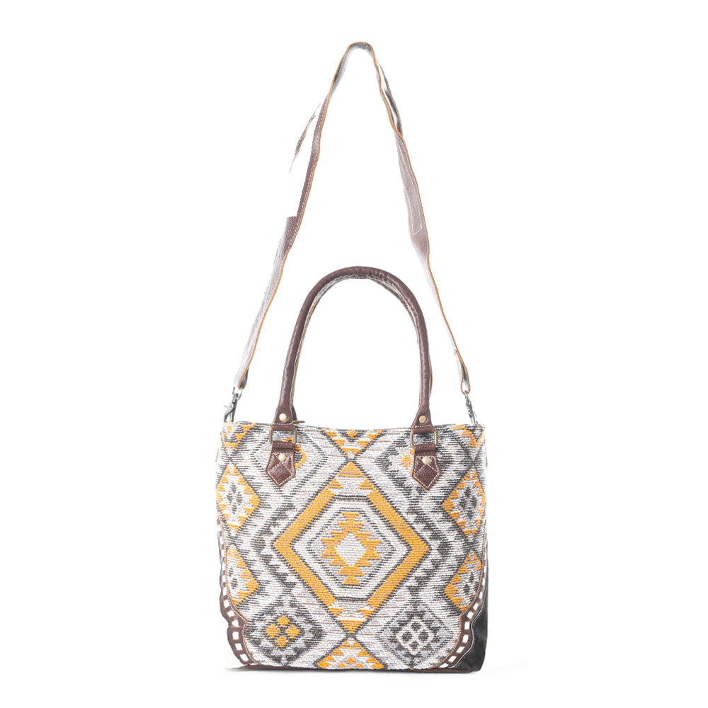 Chocolate Squares Tote Bag