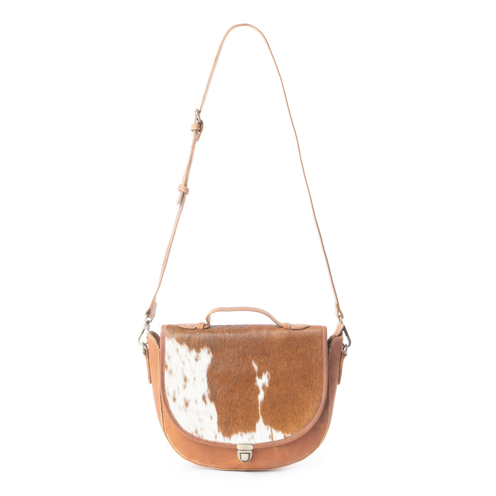 Vanilla Fiesta Leather & Hair On Bag