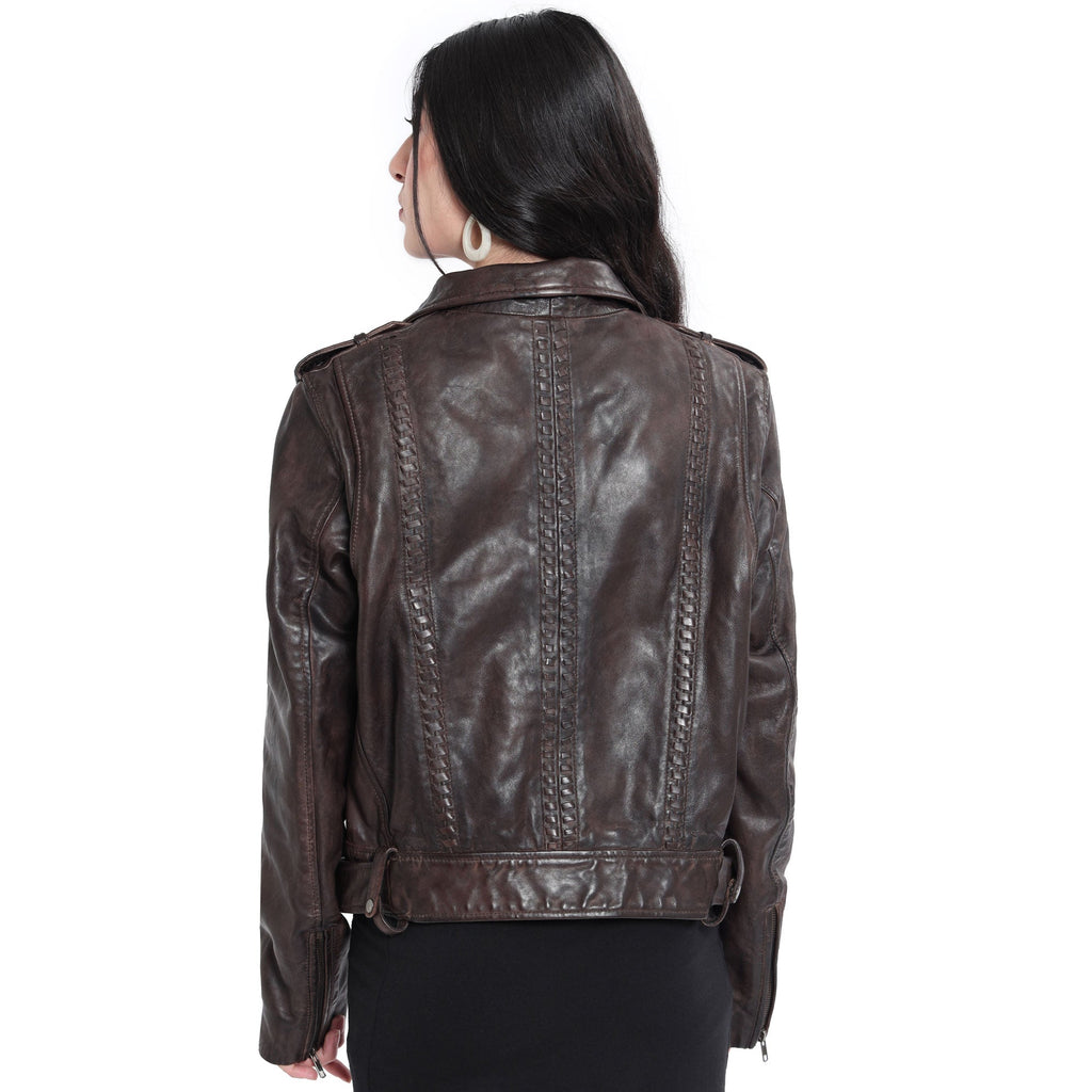 ButtonUppp Leather Jacket