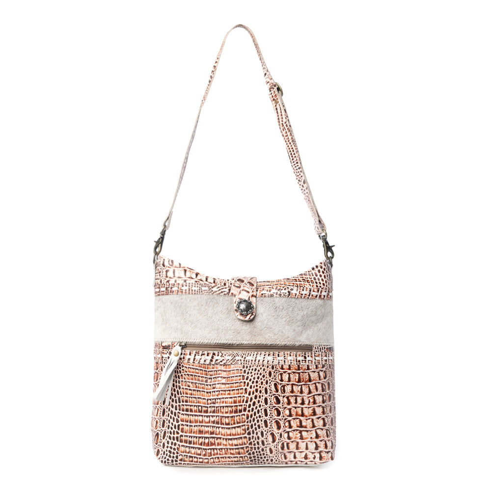 SMOKEY LEATHER & HAIRON BAG