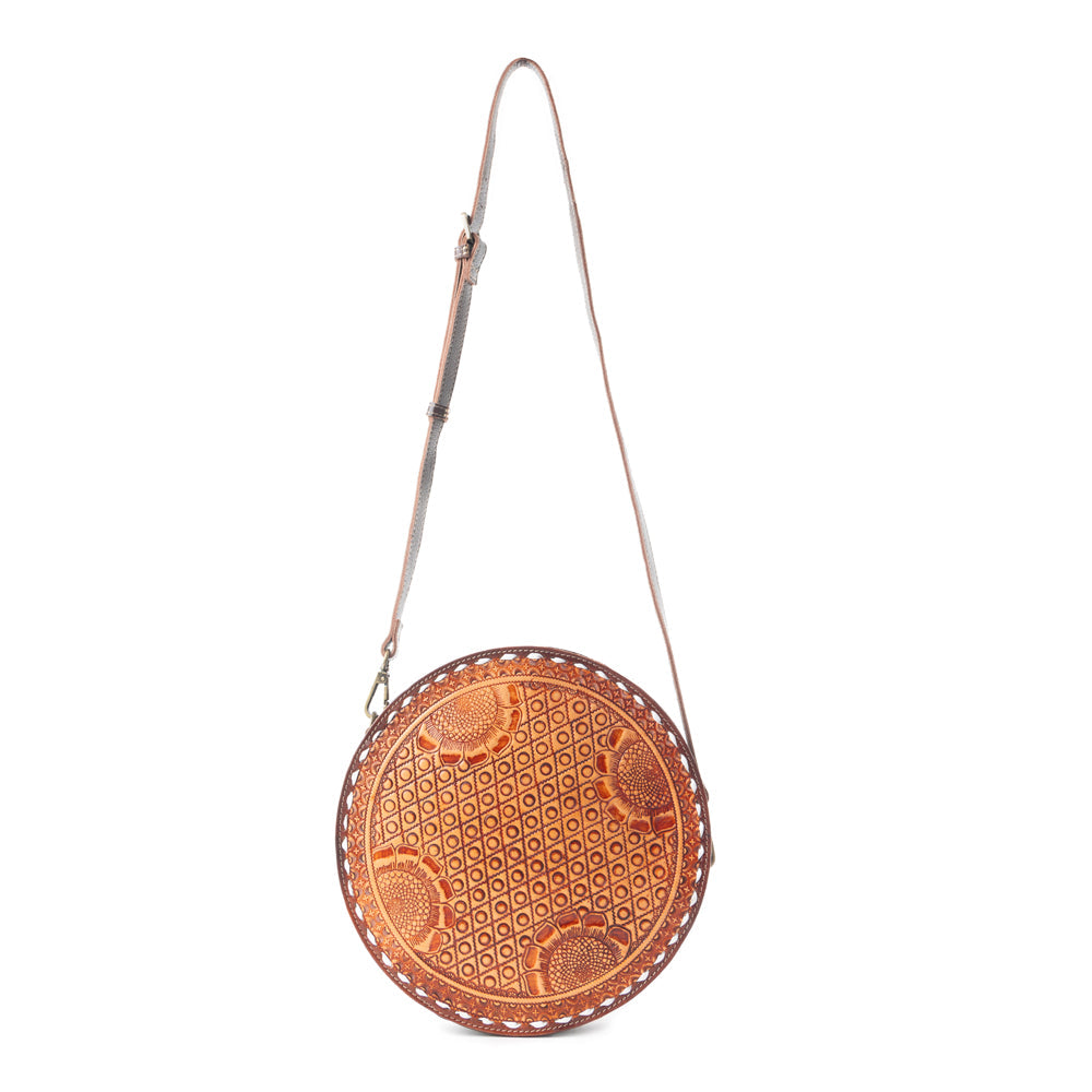 LILY BLOOM ROUND BAG