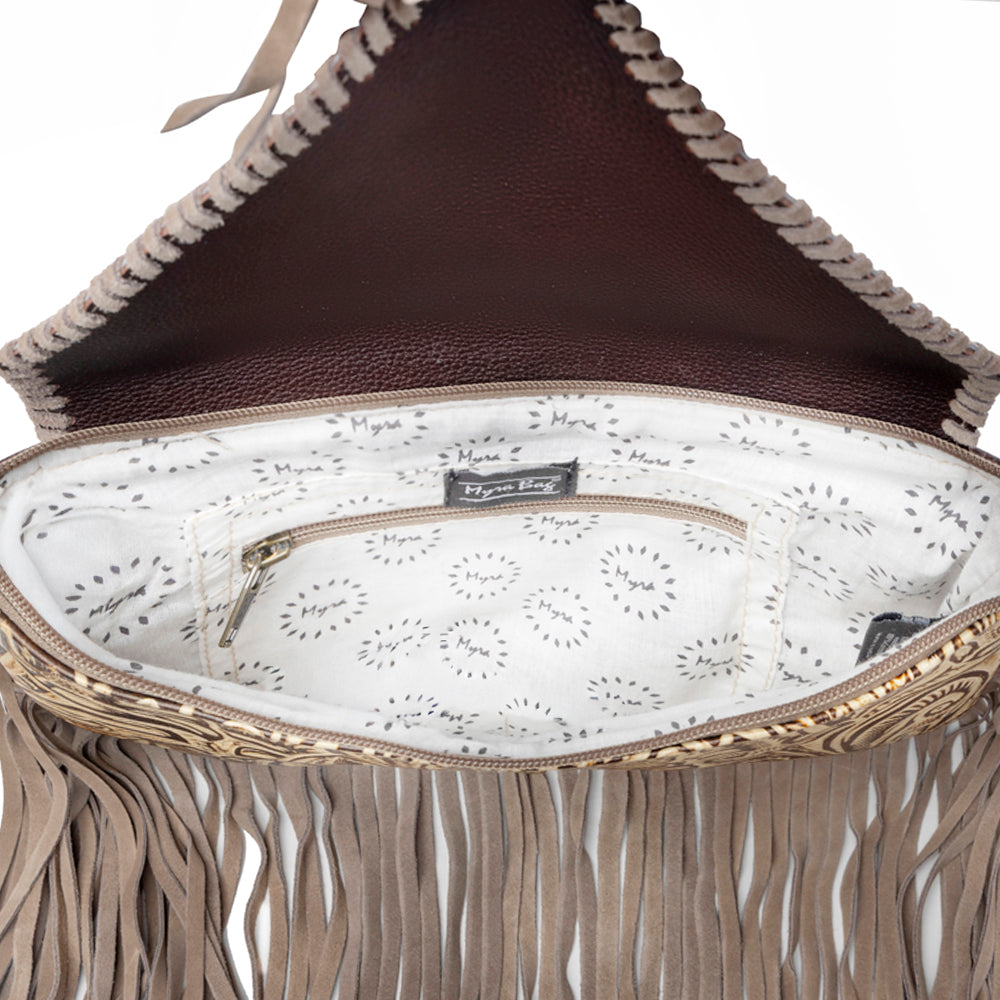 Harappa Leather & Hairon Bag