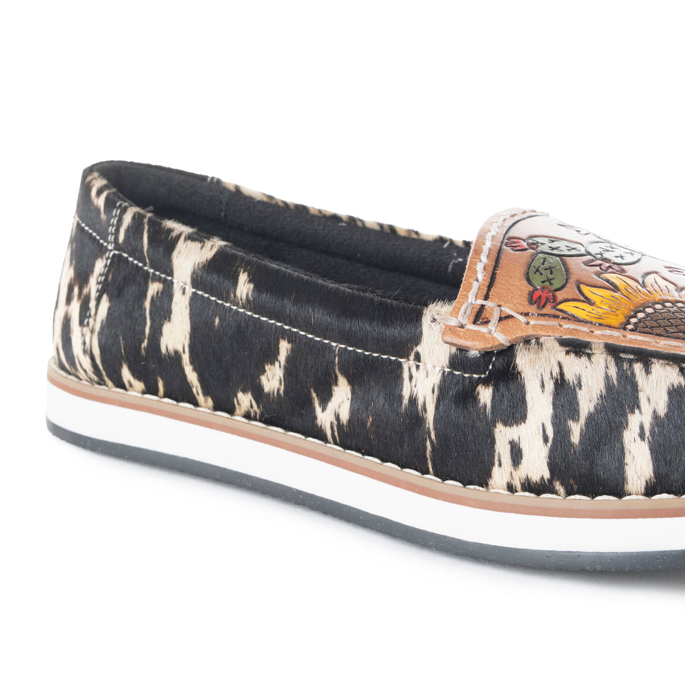 Nitroon Western Hand-Tooled Sneakers