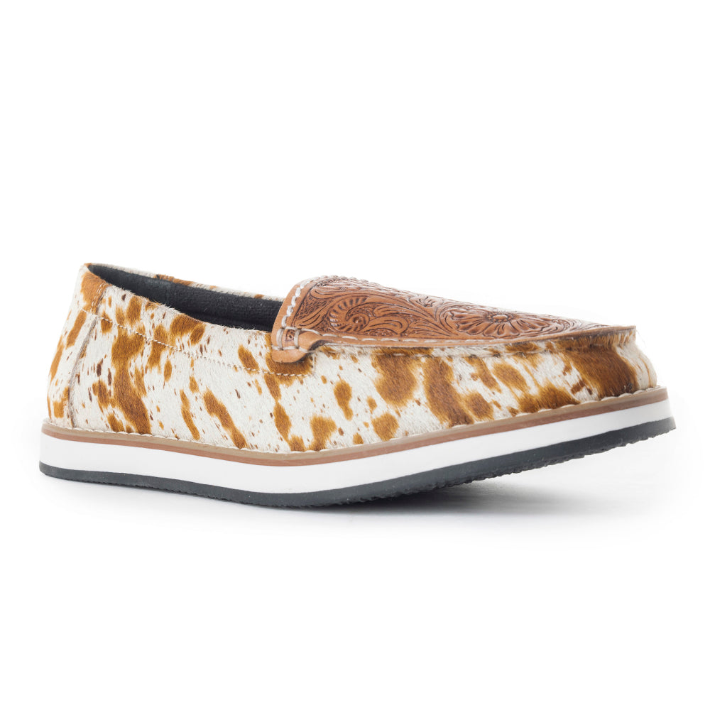 Electraun Western Hand-Tooled Sneakers