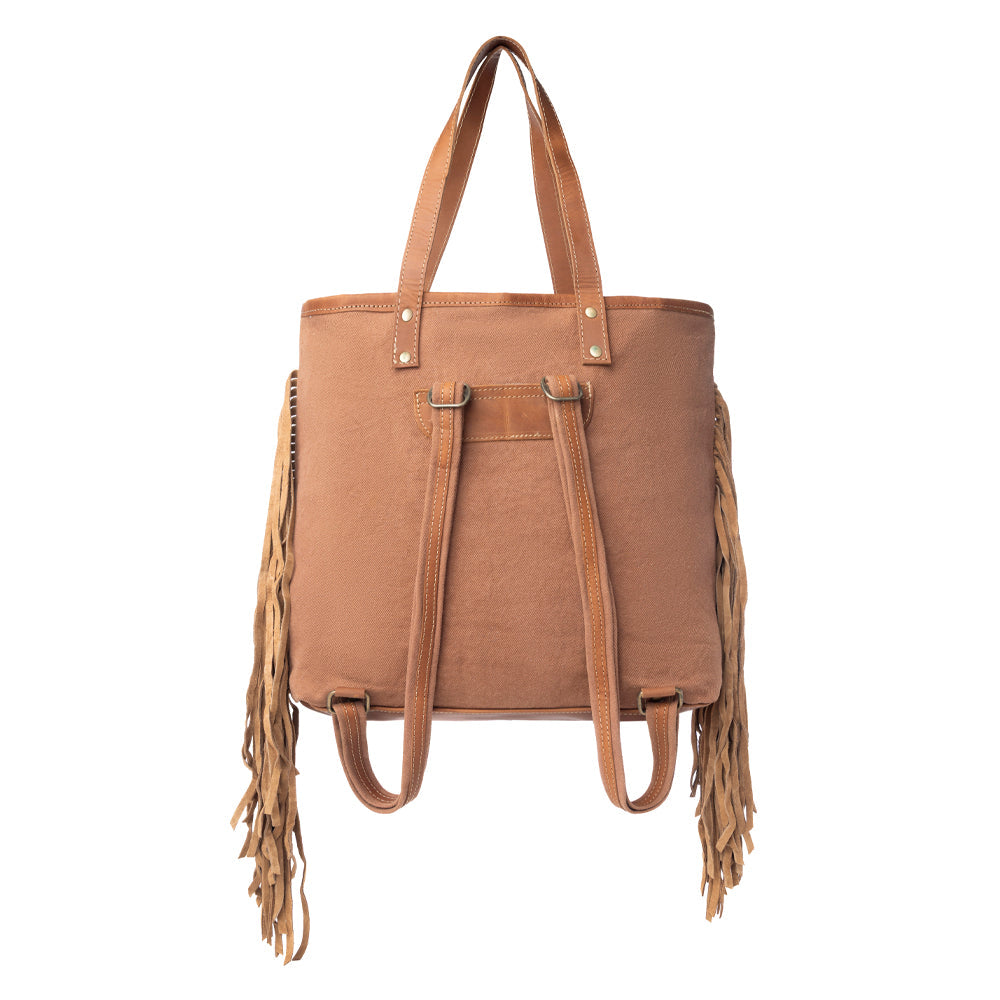 Sedona Star Fringed Tote Bag
