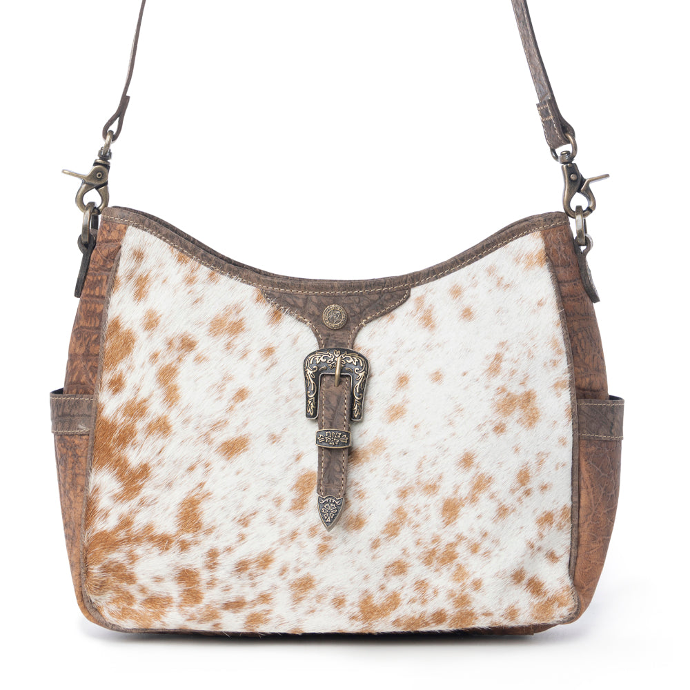 Heartwood Leather & Hairon Bag
