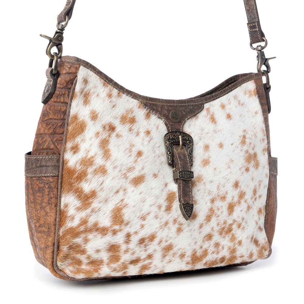 Heartwood Leather & Hairon Bag
