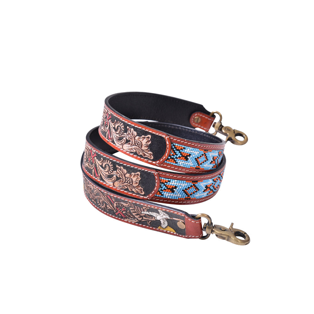 Dove Song Hand-Tooled Strap