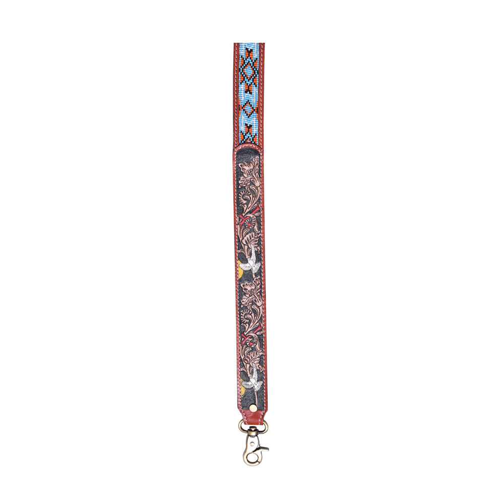 Dove Song Hand-Tooled Strap
