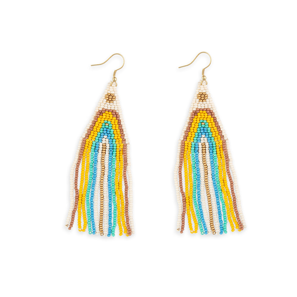 Sunâ€™S Ribbon Beaded Earrings