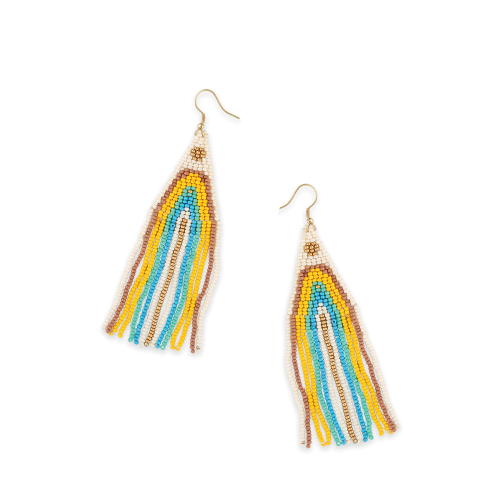 Sunâ€™S Ribbon Beaded Earrings
