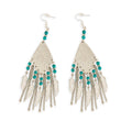Sun Ray Splendor Silver Earrings