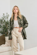 Dawn Plaid Pattern Shirt