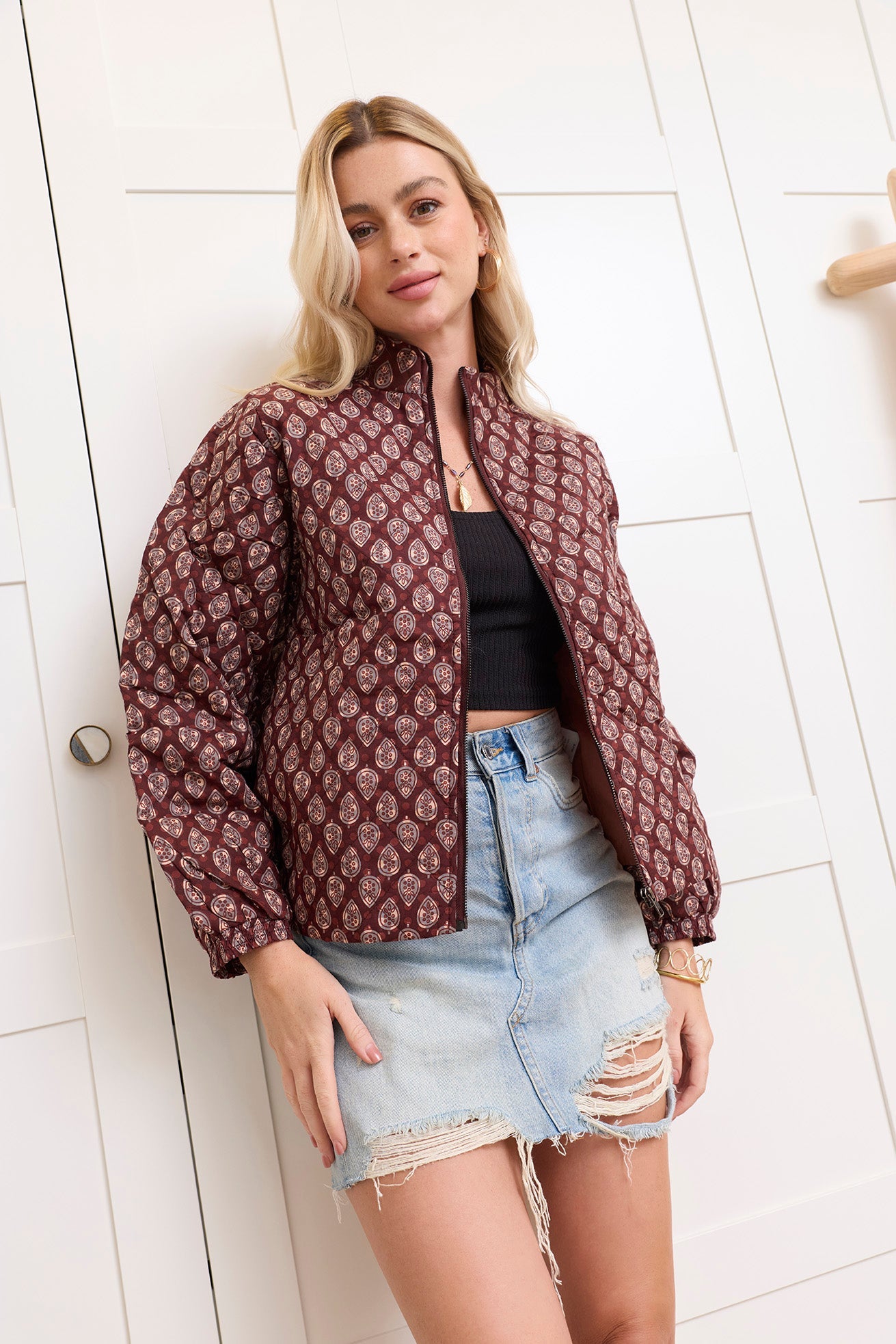 Valentina Zippered Jacket