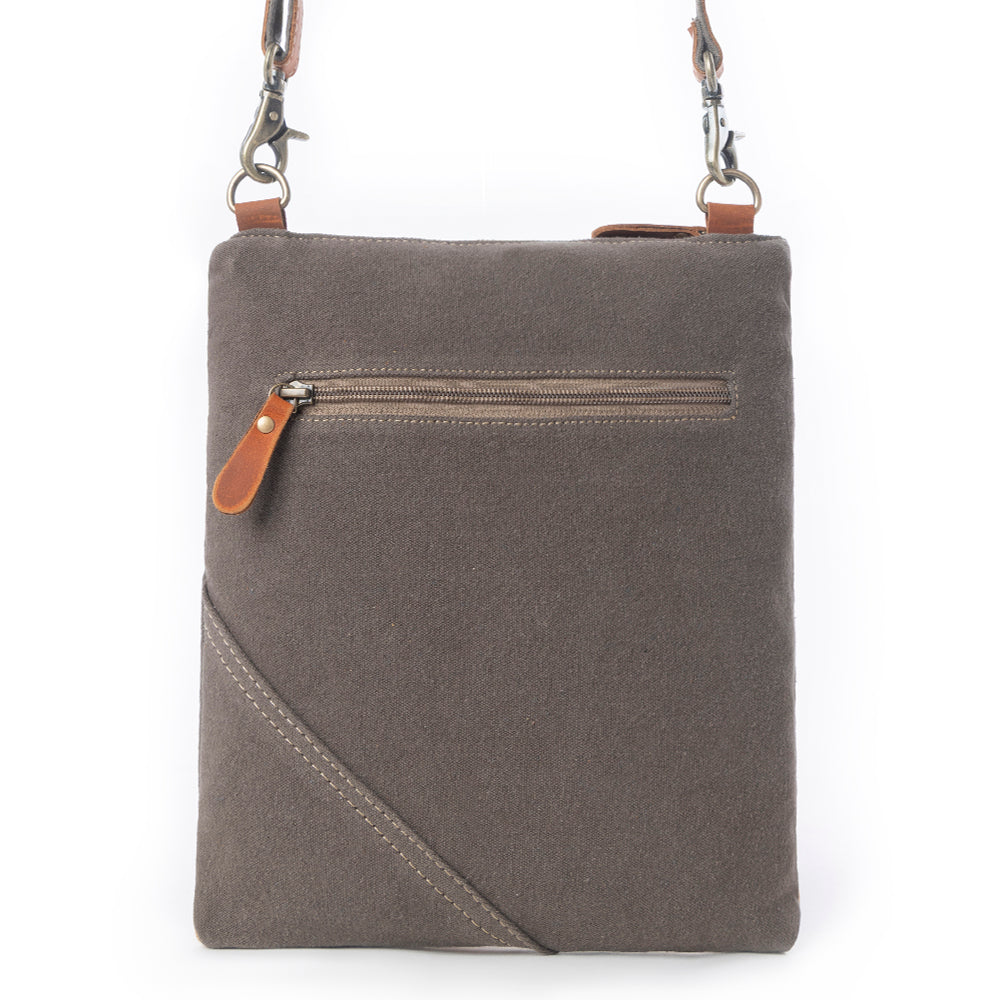 USA Canvas Patch Crossbody Bag