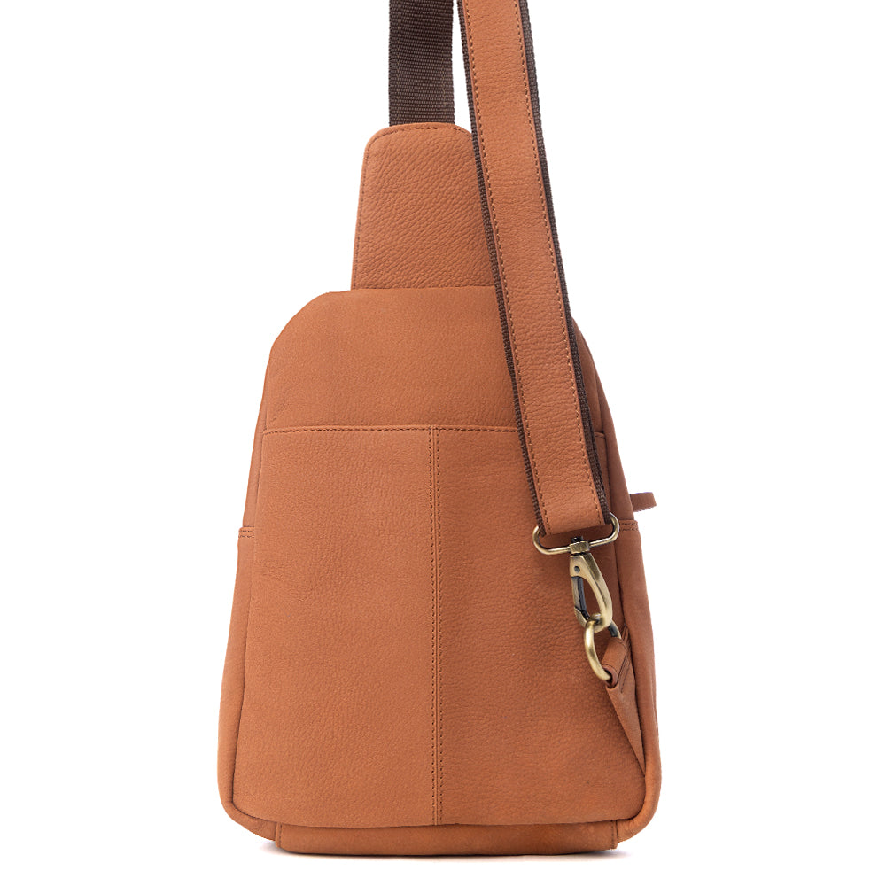 Mountain Bend Hair-On Hide Bucket Sling Bag