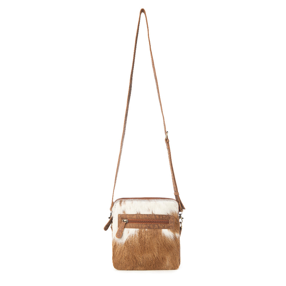 Swift Rider Leather Hairon Bag