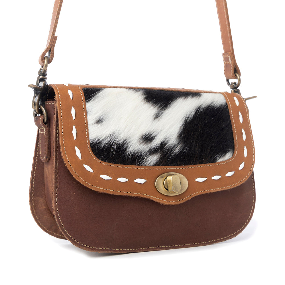 Oxbow Falls Leather Hairon Bag