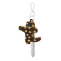 Dancing Boot & Feather Charm Key Fob