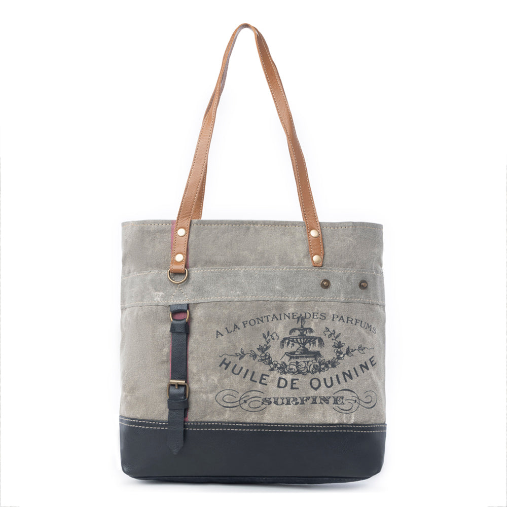 Fontaine de Parfums Gray Tote Bag