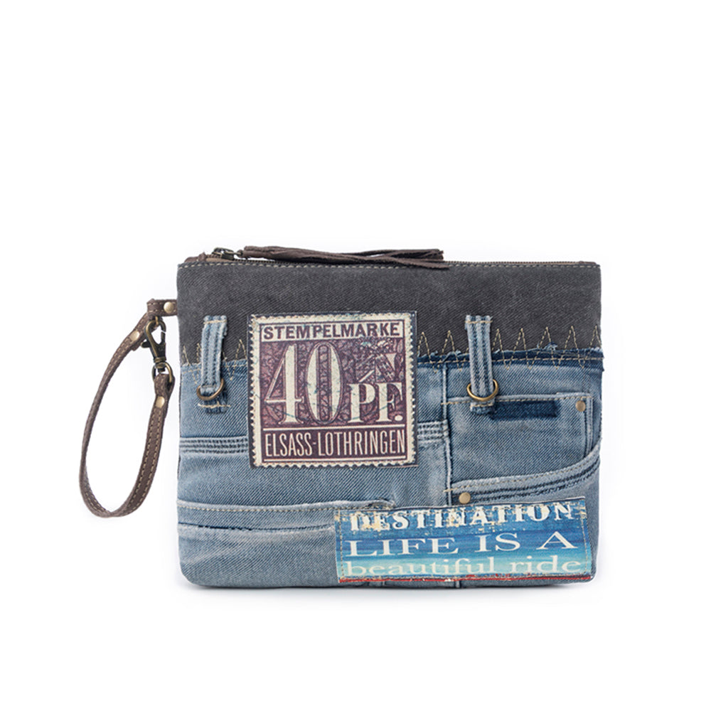 Gormully Denim Pouch