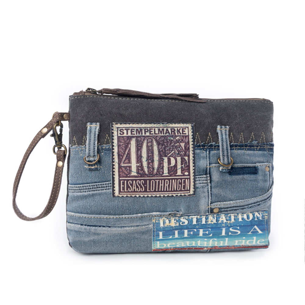 Gormully Denim Pouch