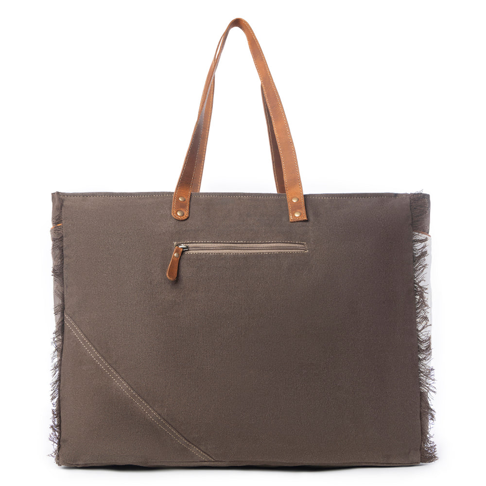 Graded Cotton Farmland Weekender Bag