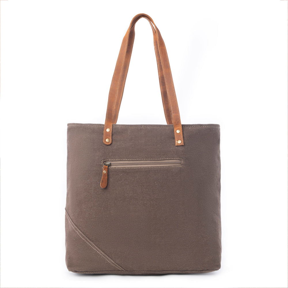 Graded Cotton Farmland Tote Bag