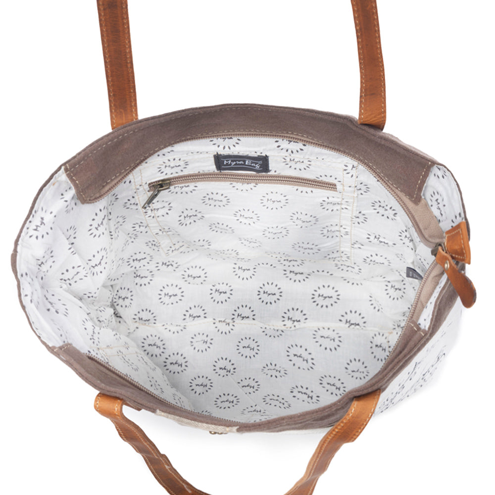 Graded Cotton Farmland Tote Bag