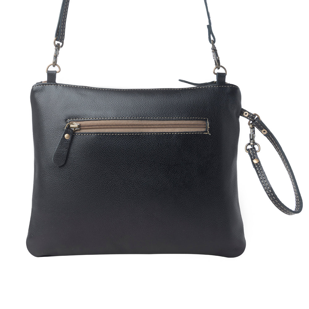 Tyler Ridge Hair-on Leather Bag