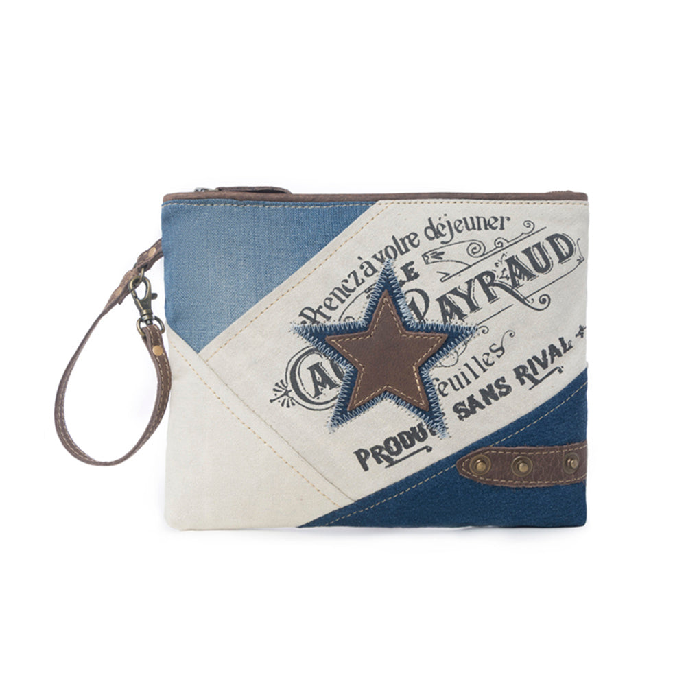 Blue Star Key Pouch