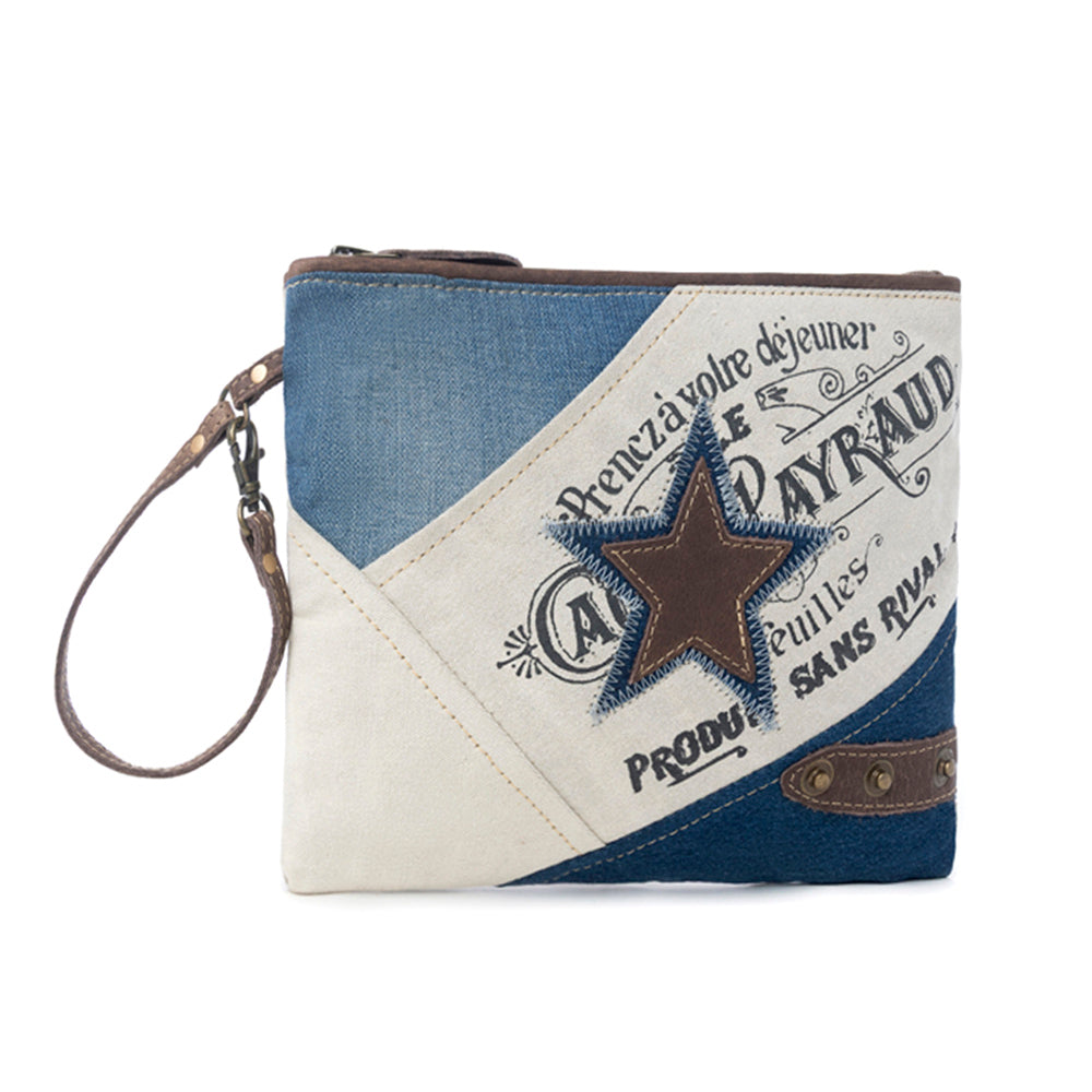 Blue Star Key Pouch