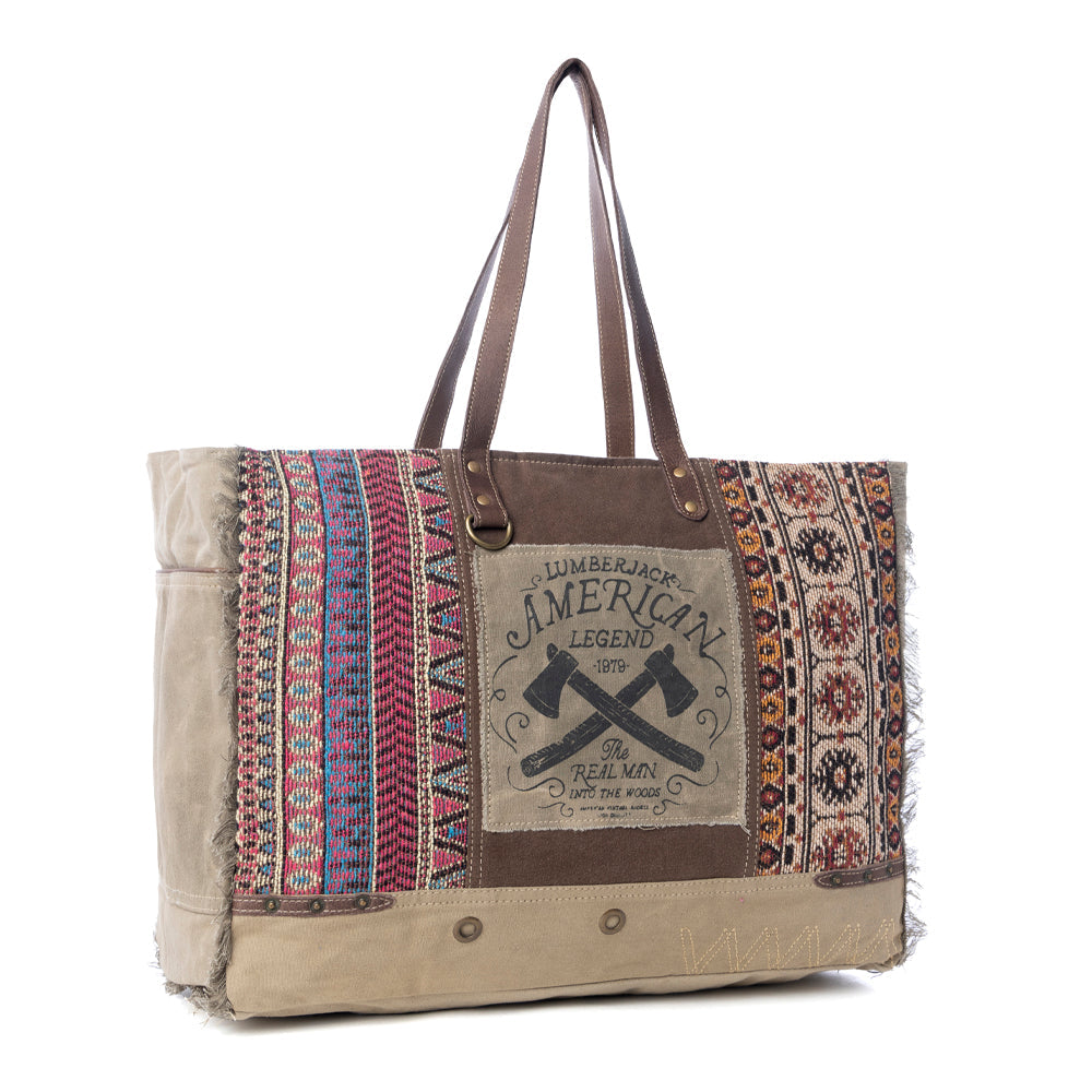 Vintage Journeys Weekender Bag