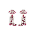 Letâ€™s Go Girls Earrings In Red