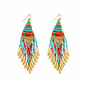 Dream Flow Beaded Earrings