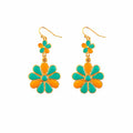 Sun Mesa Flower Earrings