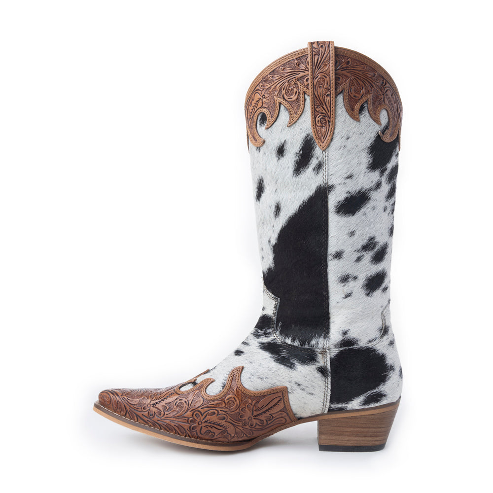 Adelaide Hair-On High Top Boots
