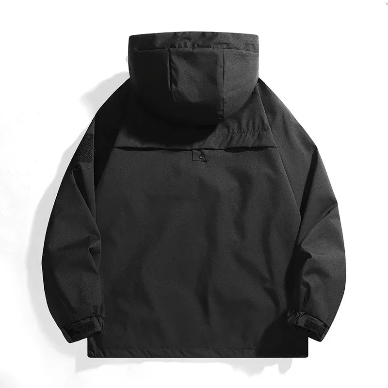 CHRLCK Unisex Waterproof Running Windbreaker