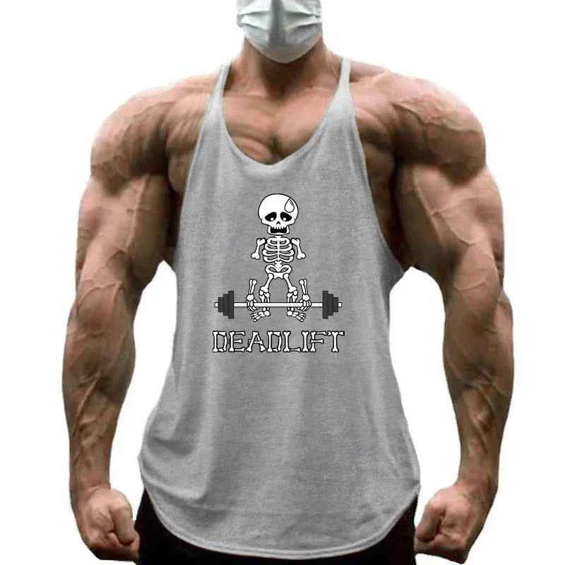 Men's Gym Muscle Workout Sleeveless Tank Top